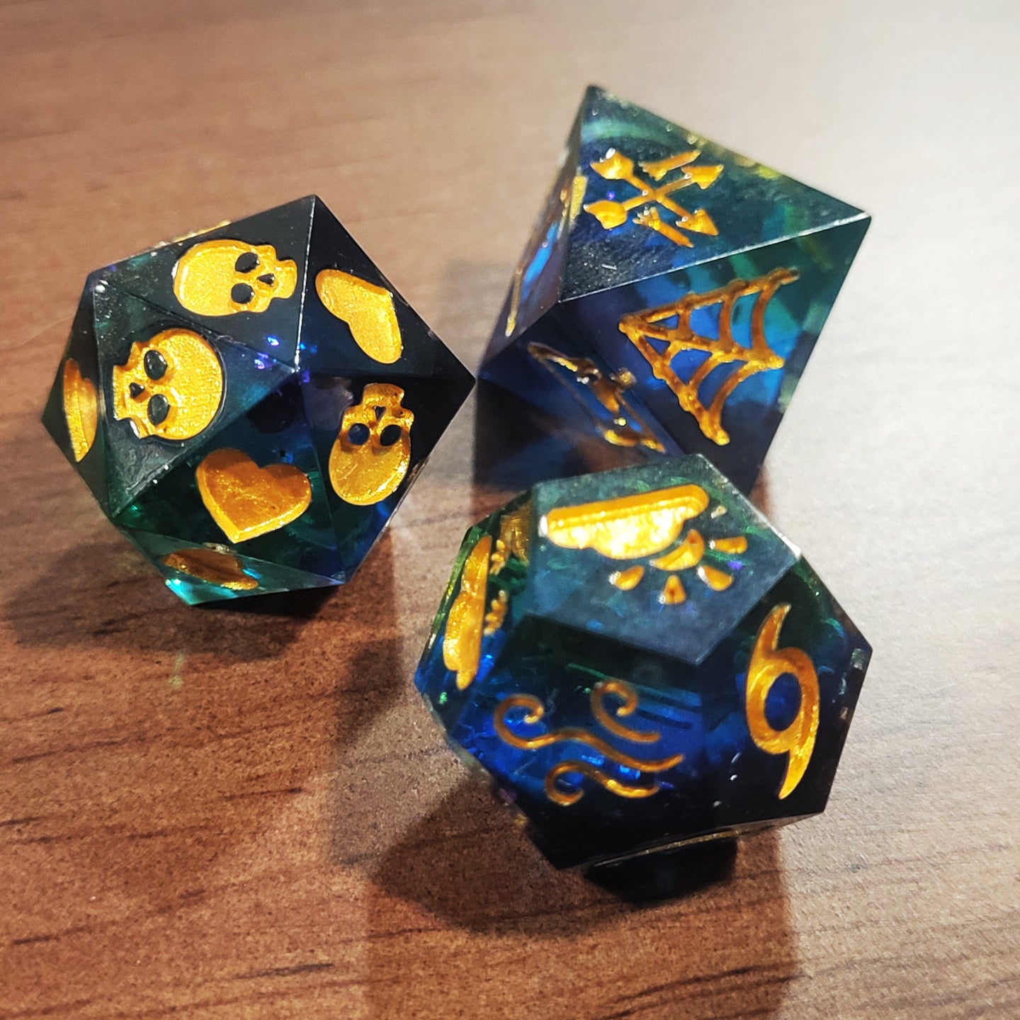 Blue and Green - Dungeon Master Set