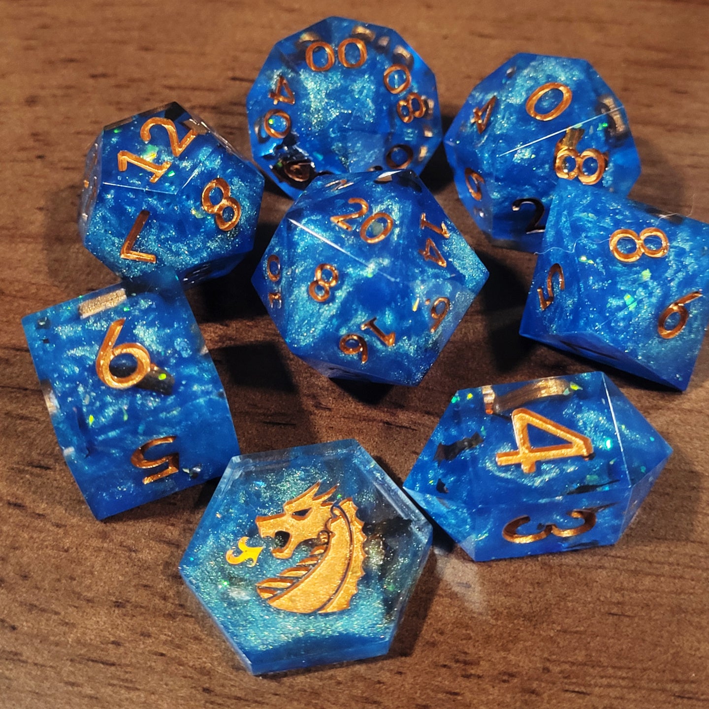 Scry - 7 piece set with Coin