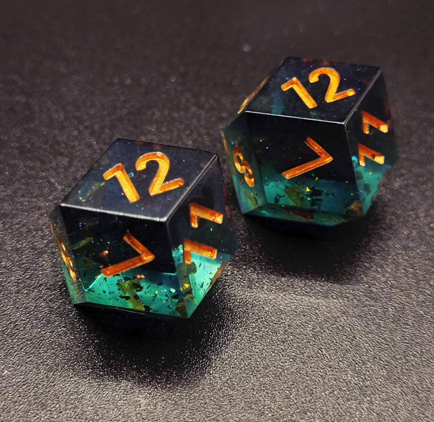 Swamp - Daggerheart D12 Pair