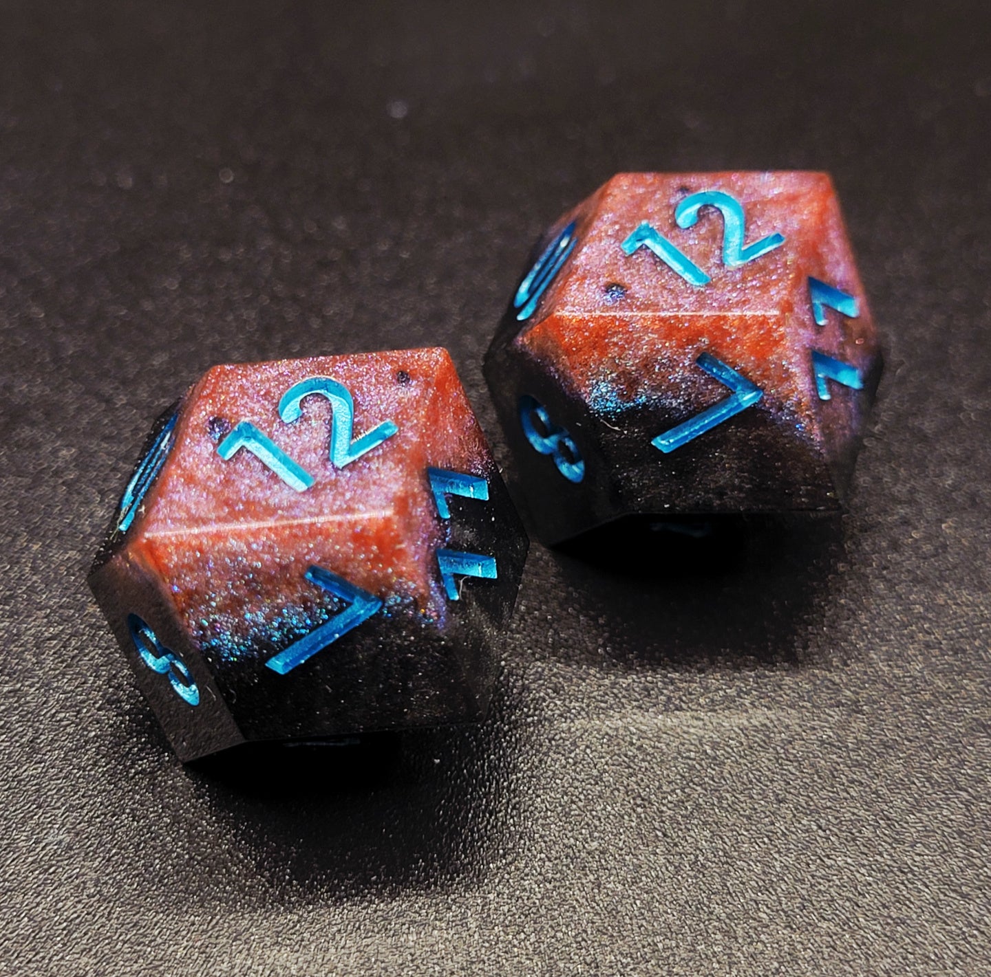 Rebel Daggerheart D12 Pair Elder Dragon Dice Company rebel-daggerheart-d12-pair-elder-dragon-dice-company