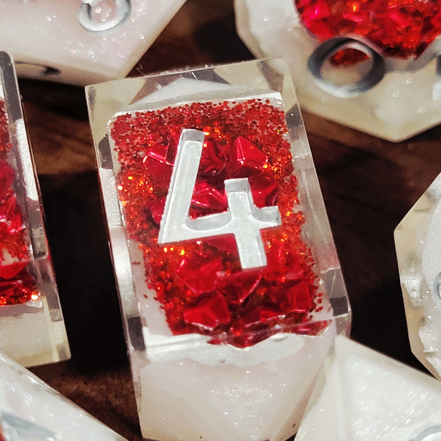 Blood on the Snow Geode - 7 piece set