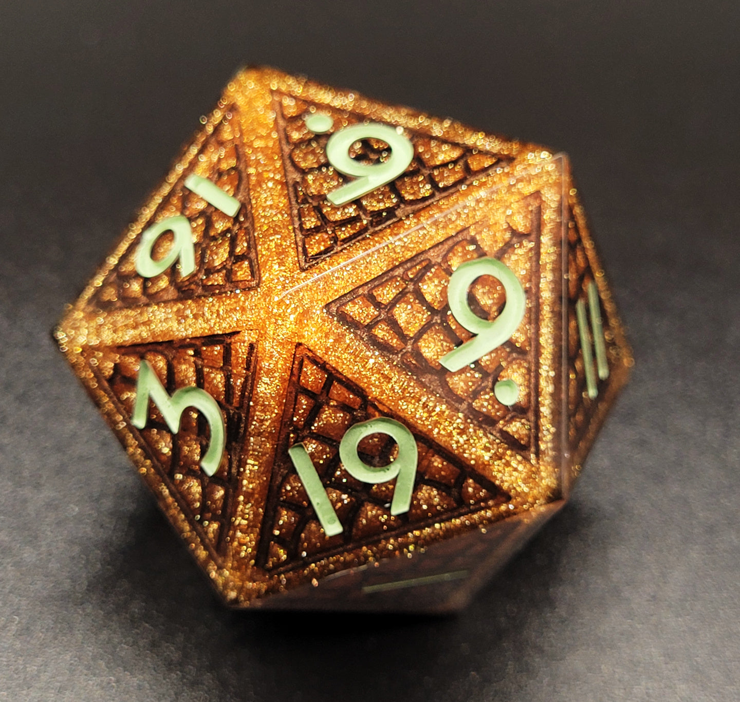 Bronze Dragon - Mega Chonk D20