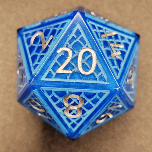 Blue Dragon - Mega Chonk D20