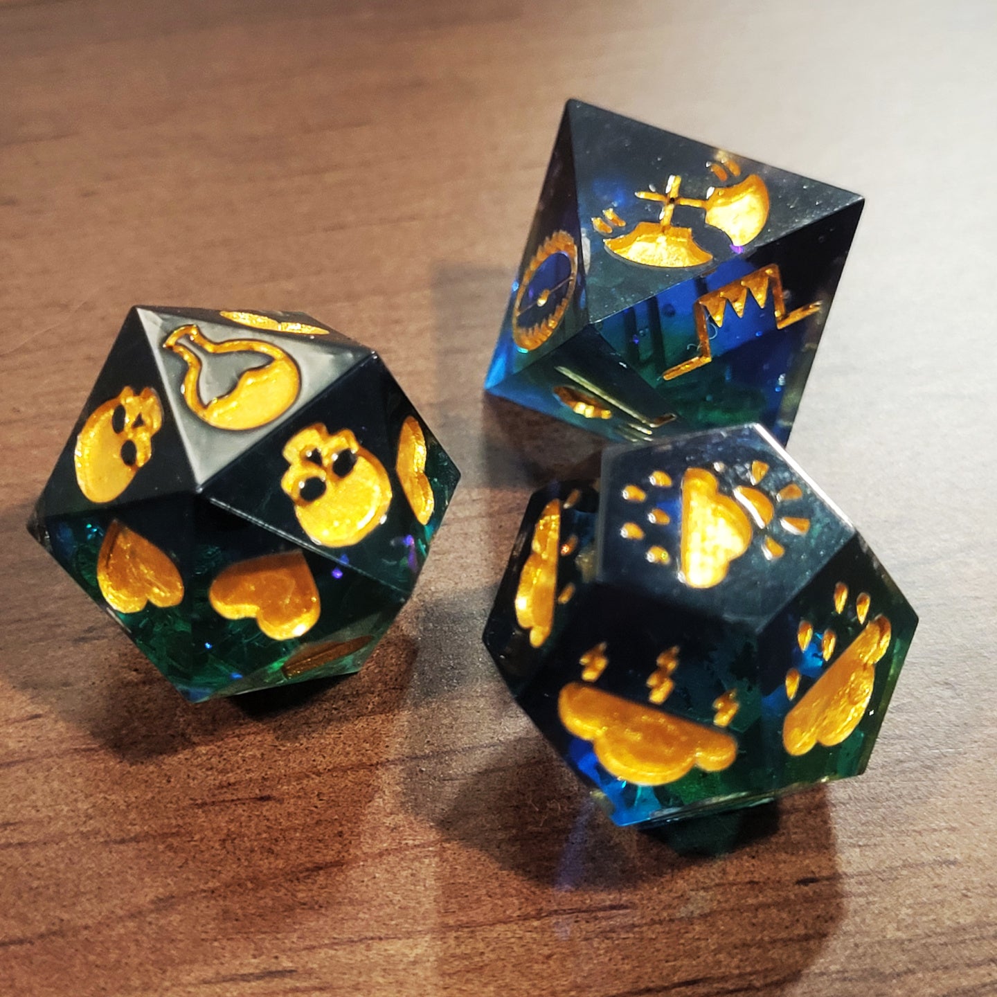 Blue and Green - Dungeon Master Set