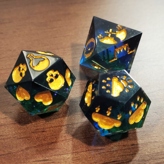 Blue and Green - Dungeon Master Set