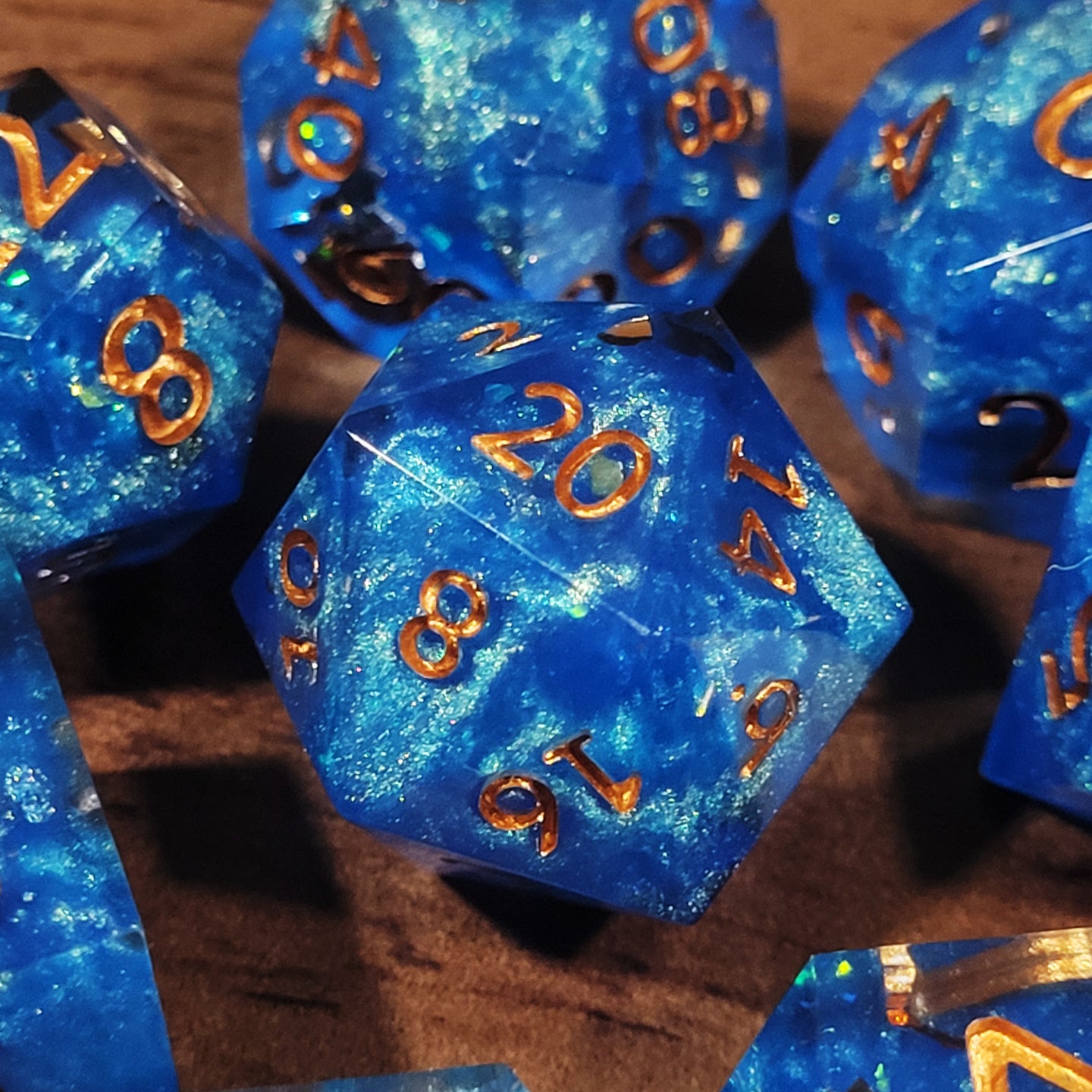 Scry - 7 piece set with Coin