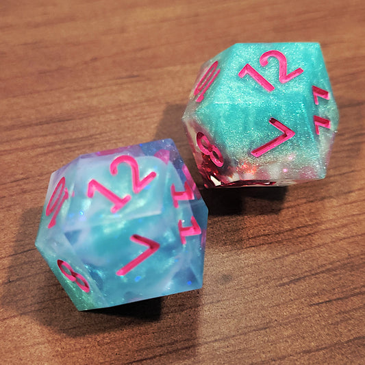 Cleric - Daggerheart D12 Pair