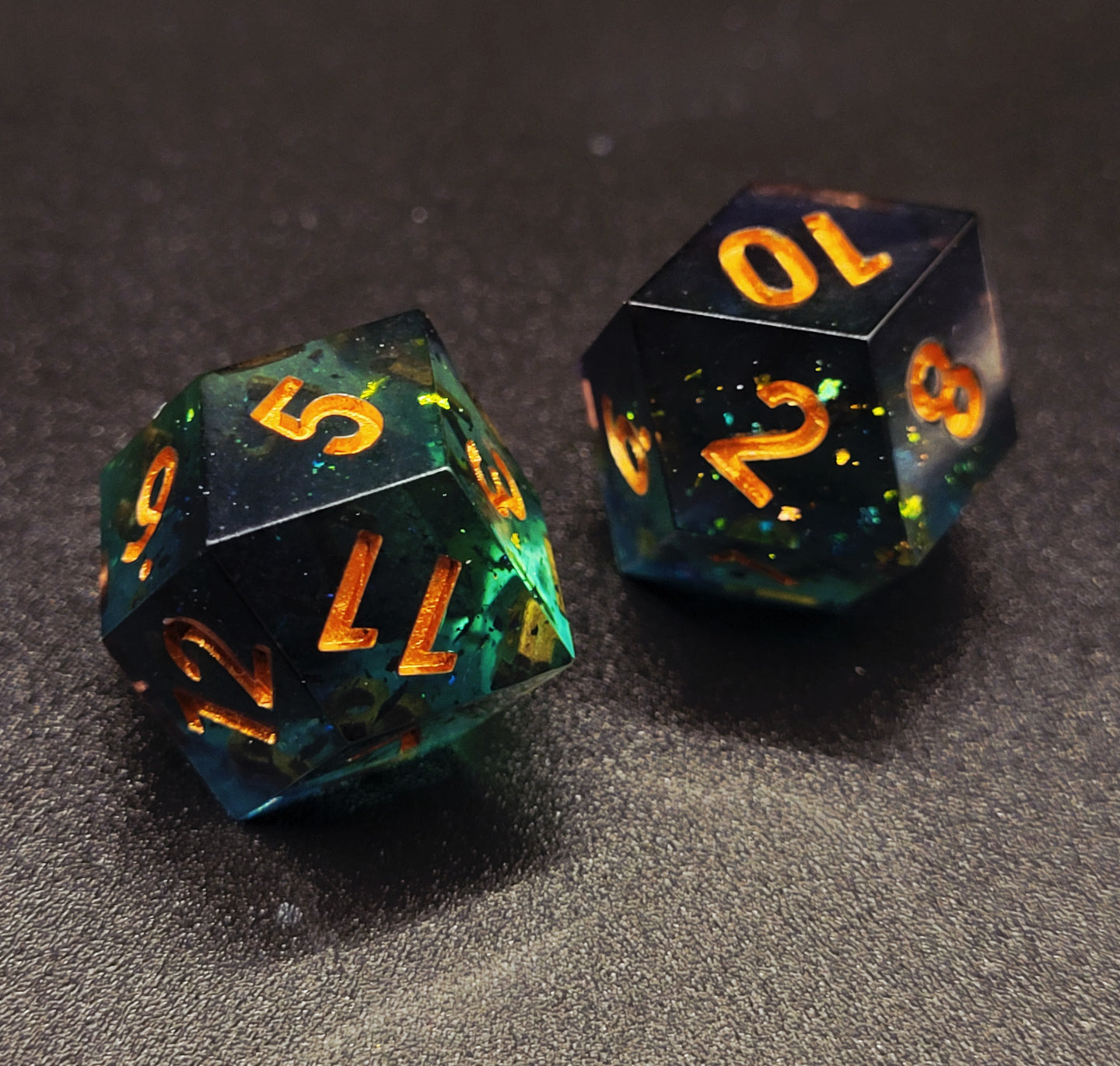 Swamp - Daggerheart D12 Pair