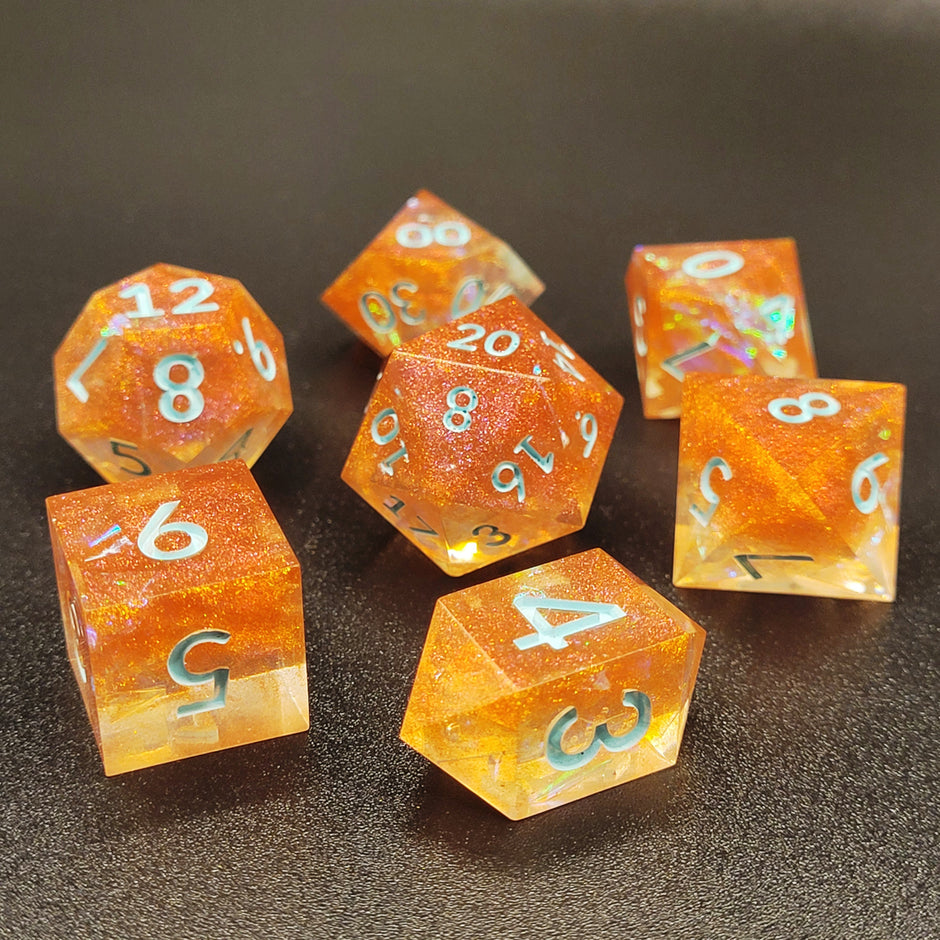 7 Piece Dice Set Elder Dragon Dice Company