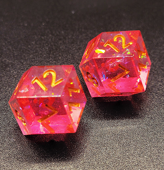 Watermelon Sugar- Daggerheart D12 Pair