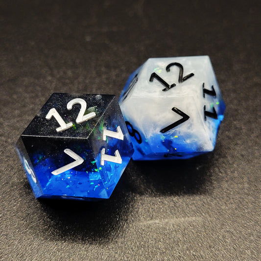 Monk - Daggerheart D12 Pair