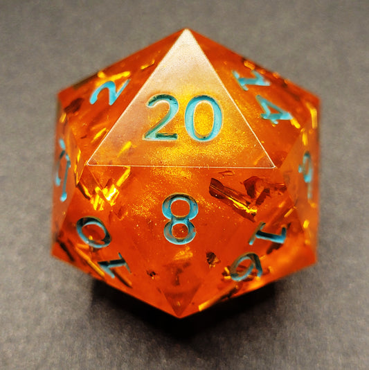 Orange Teal - Single Chonk D2O