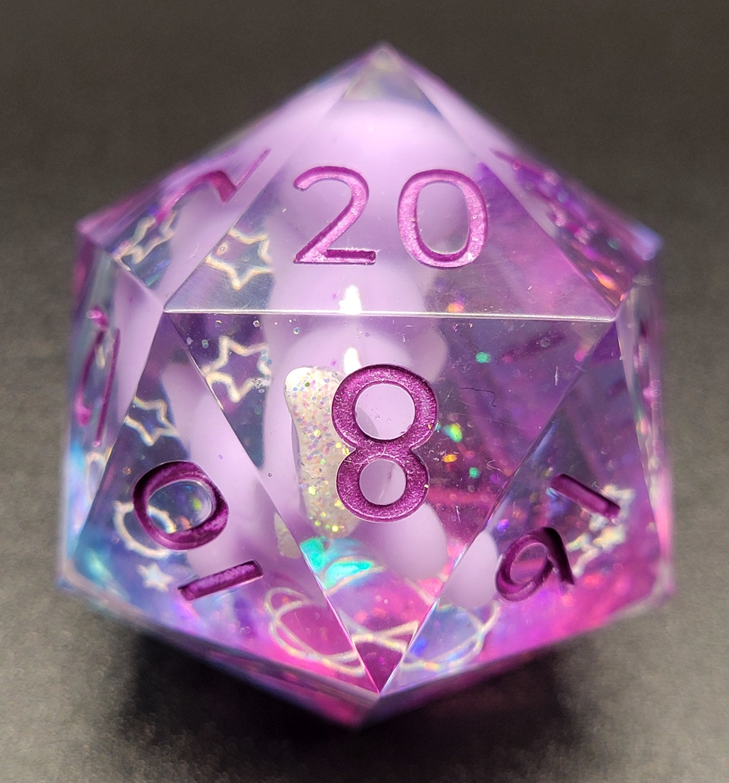 Space Axolotl - Mega Chonk D20