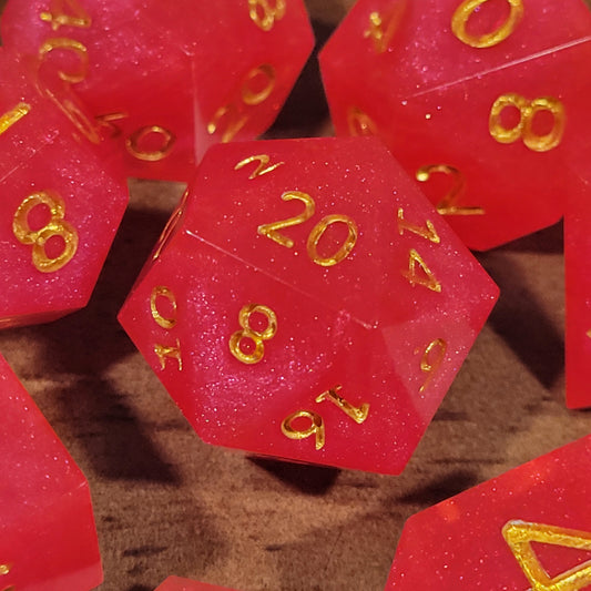 Loyal Red - 7 piece set with Coin