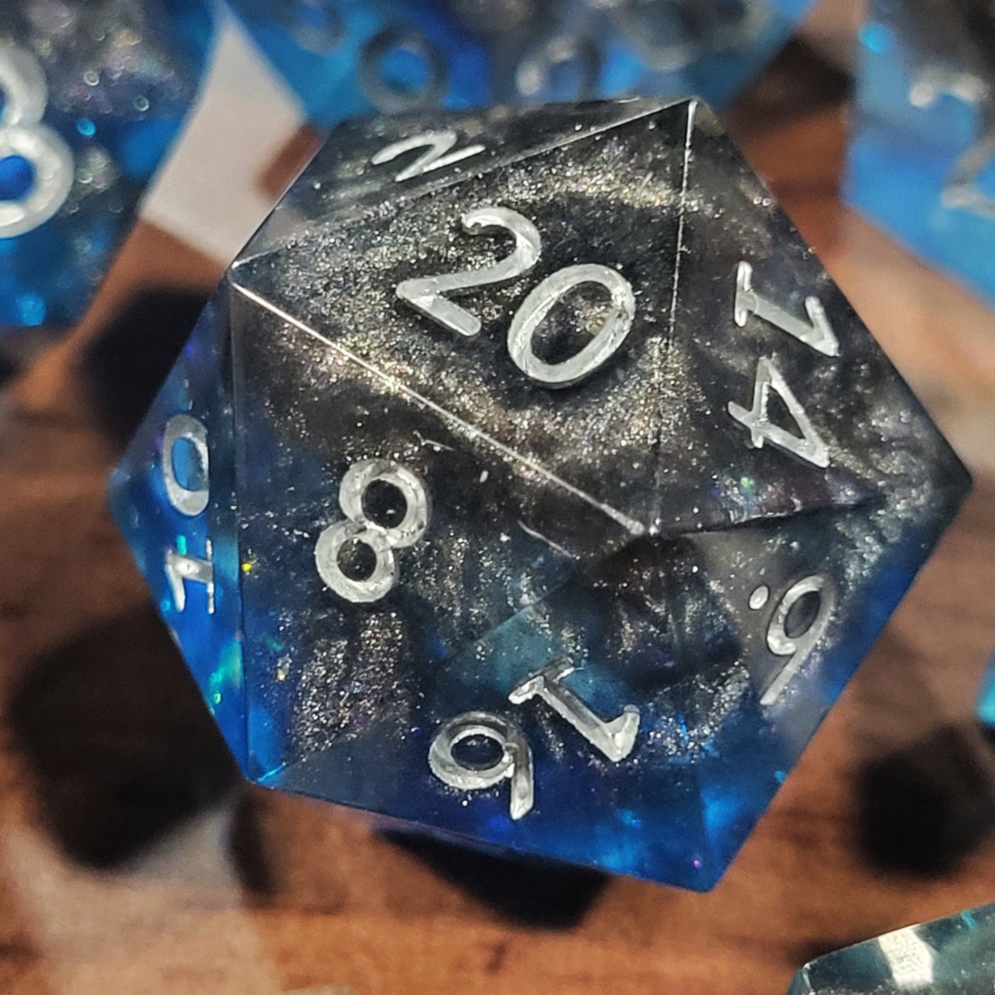 Moon Crater - 7 piece set with Coin