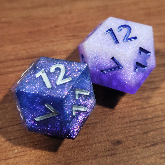 Warlock- Daggerheart D12 Pair