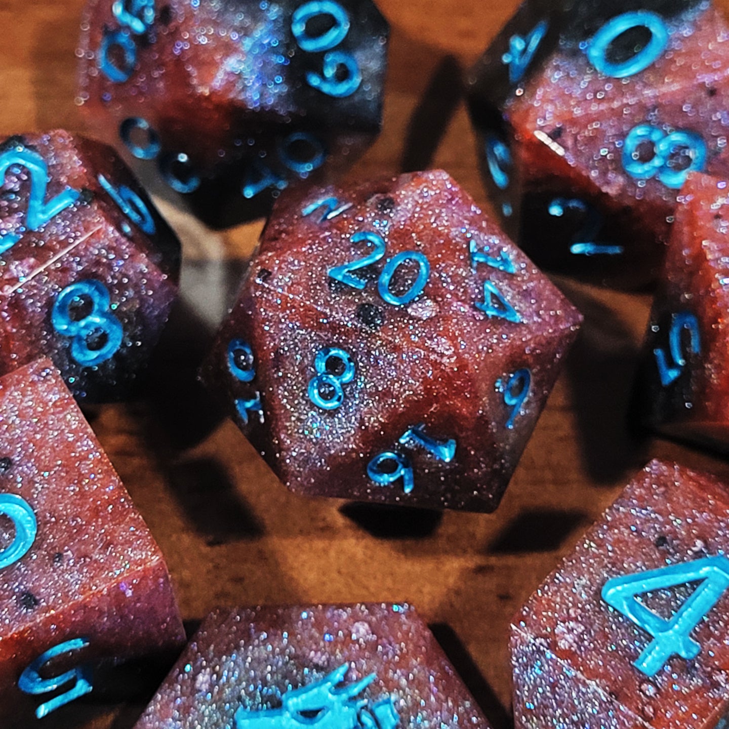 Teal Shift - 7 piece set with Coin