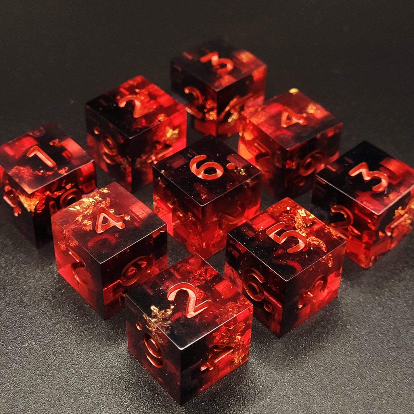 Smaug - D6 Set (9 pieces)