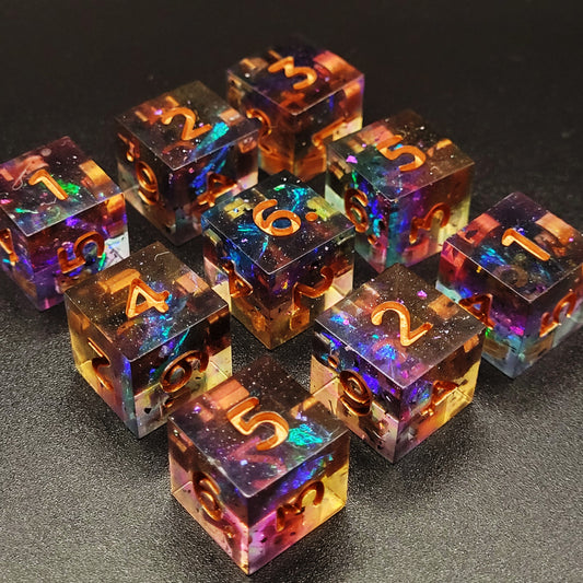 Spaced Out - D6 Set (9 pieces)