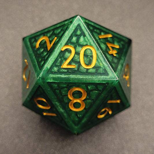 Green Dragon - Mega Chonk D20