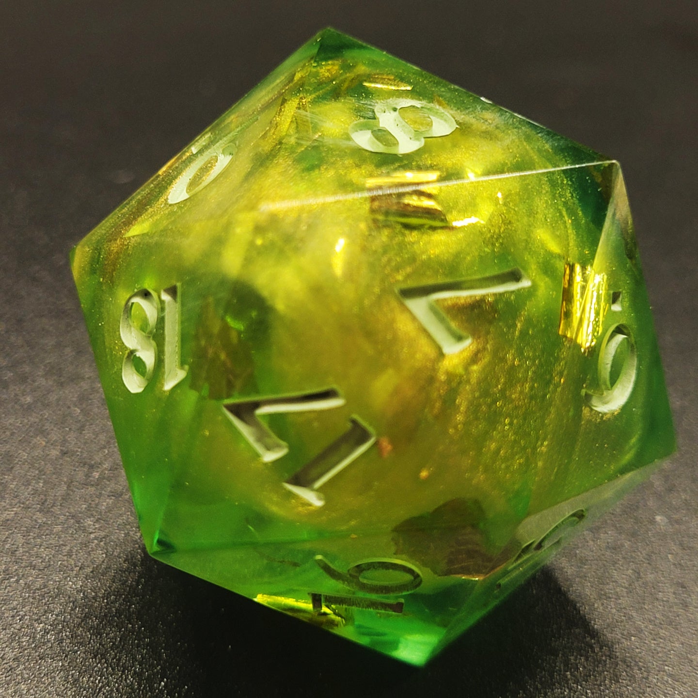 Green - Spindown Mega Chonk D20