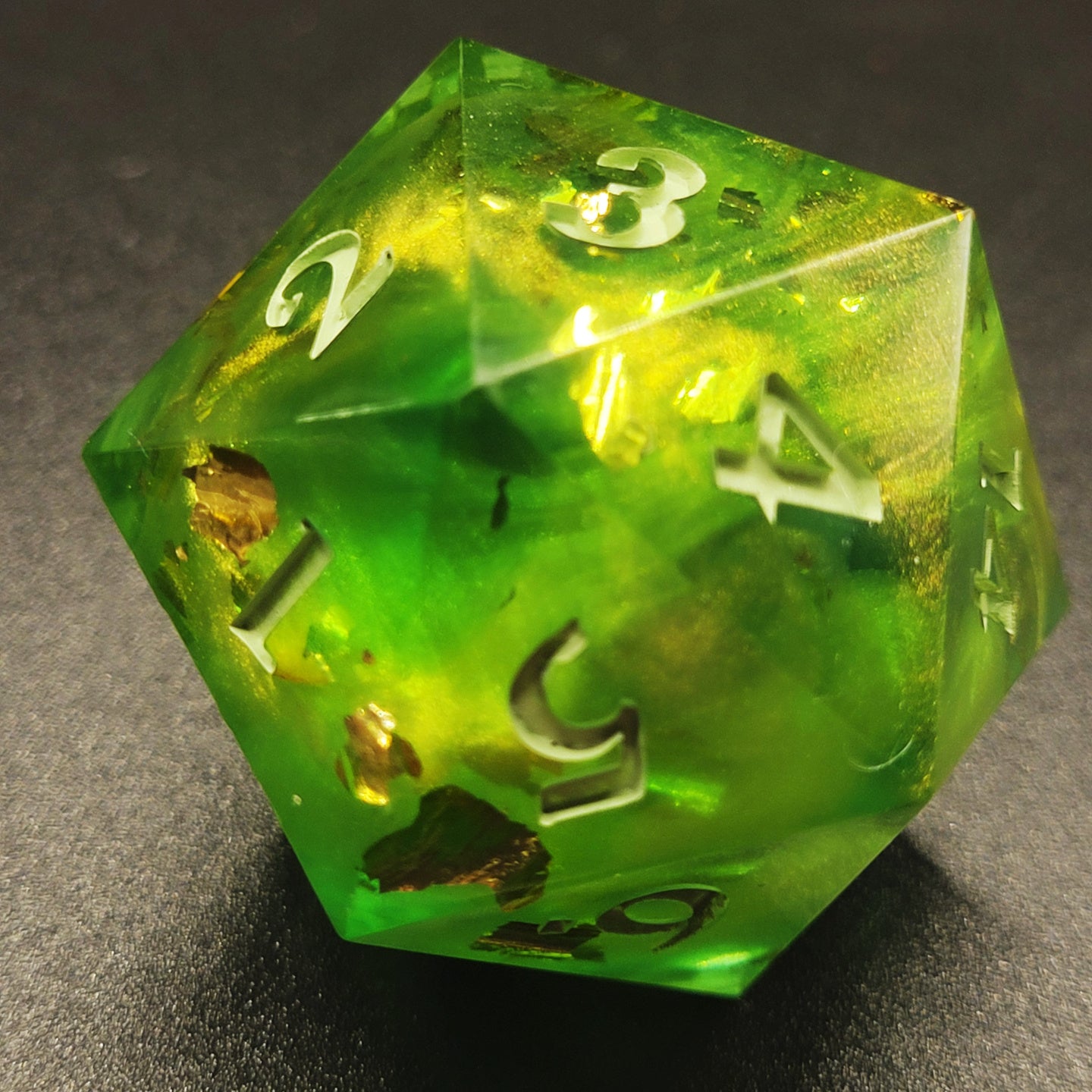 Green - Spindown Mega Chonk D20