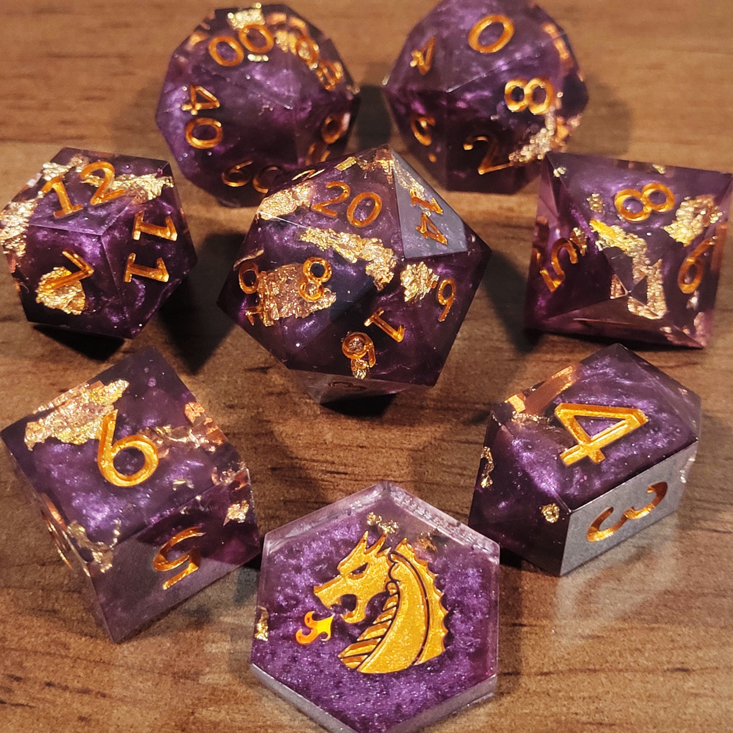 Bacchus - 7 piece set with Coin