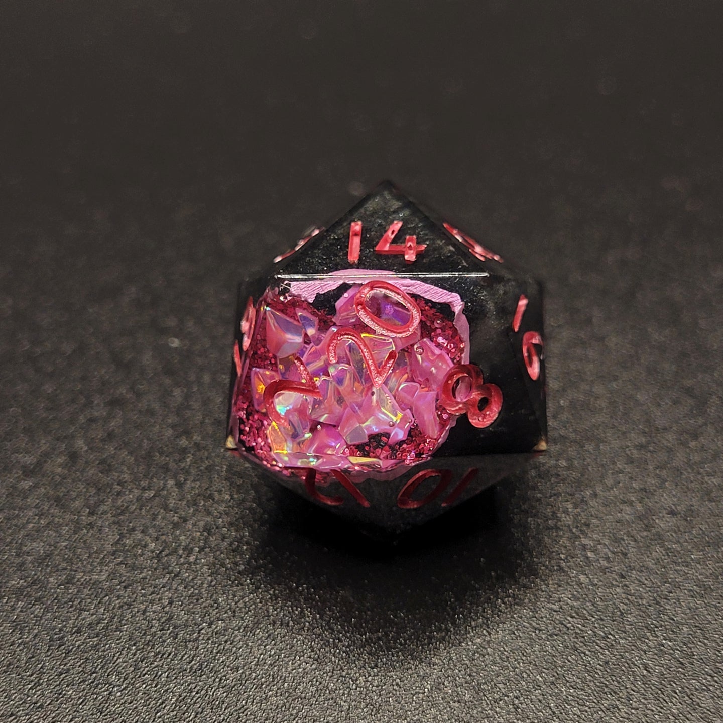 Hot Pink Geode - 7 piece set