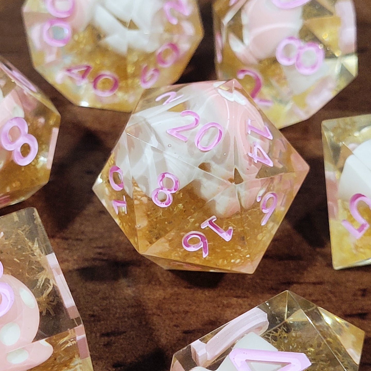 Pink Mushroom  - 7 piece set