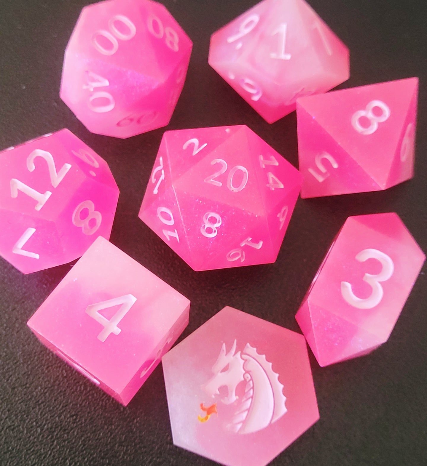 So Pink - 7 piece set with Coin