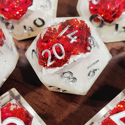 Blood on the Snow Geode - 7 piece set