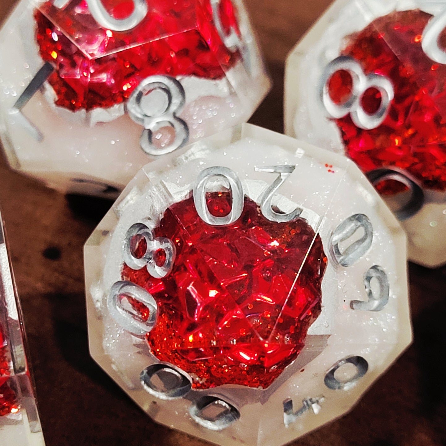 Blood on the Snow Geode - 7 piece set