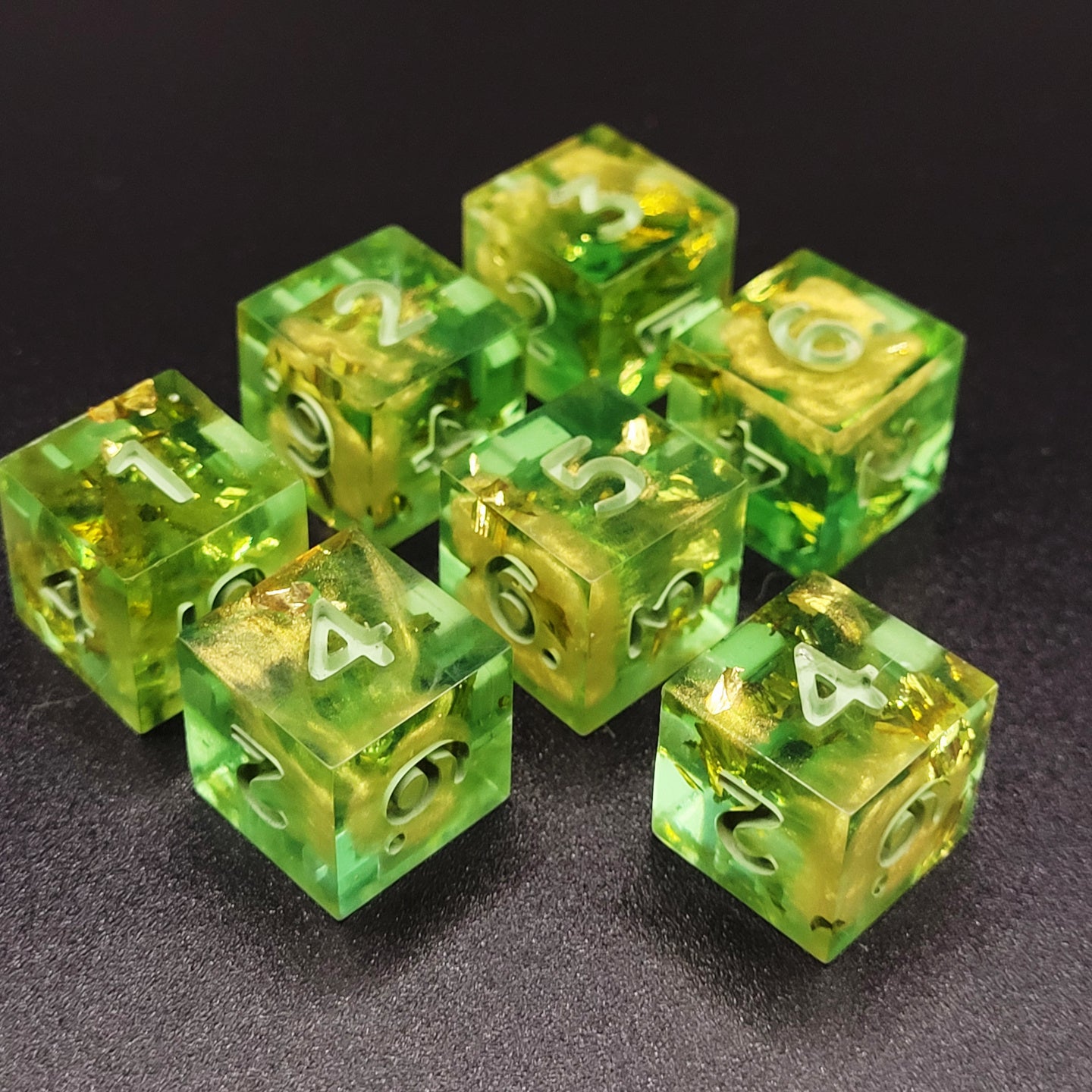 Oozes - D6 Set (7 pieces)