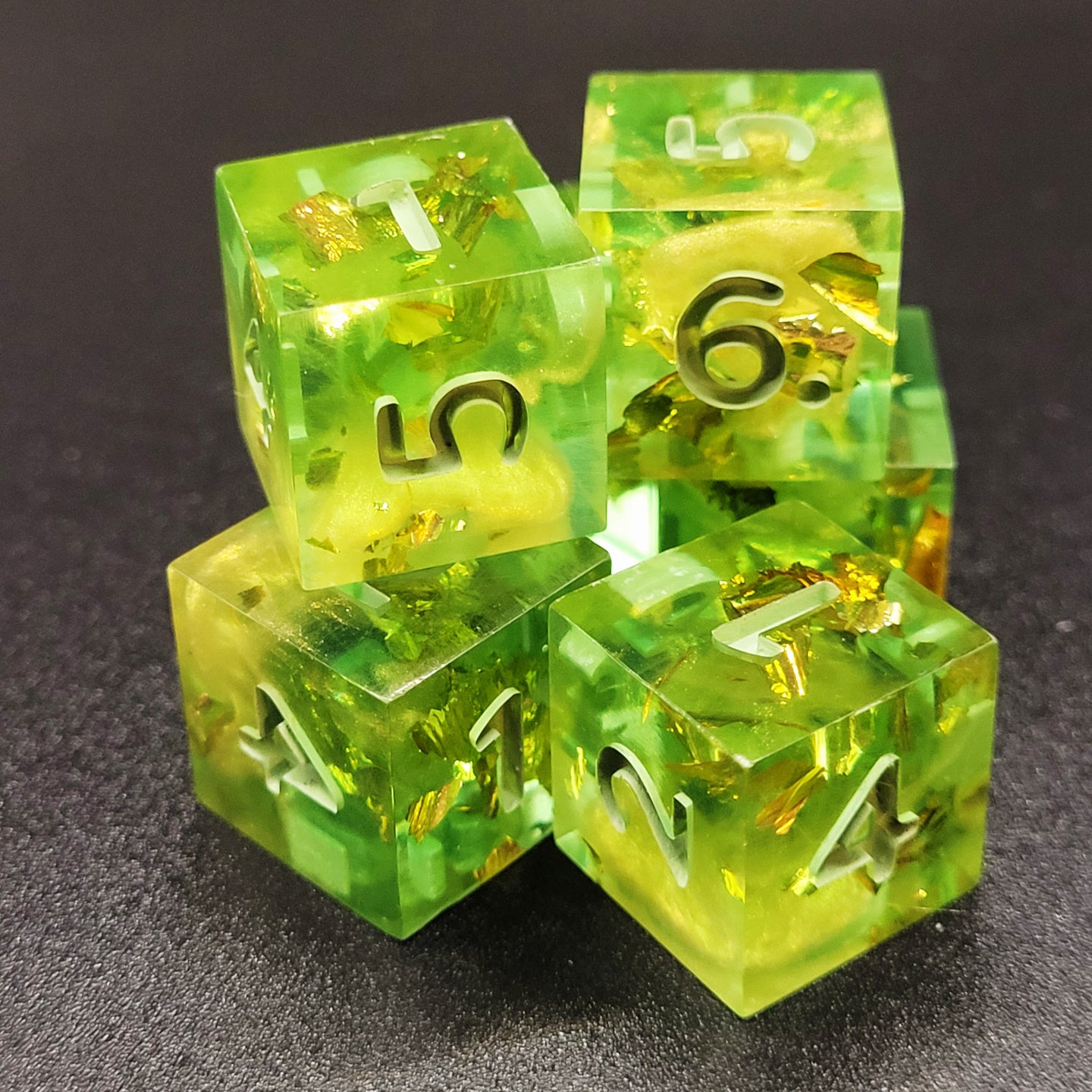 Oozes - D6 Set (7 pieces)