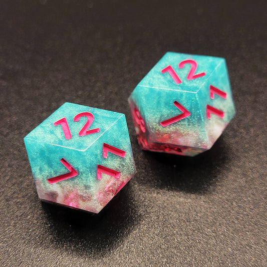 Sakura - Daggerheart D12 Pair