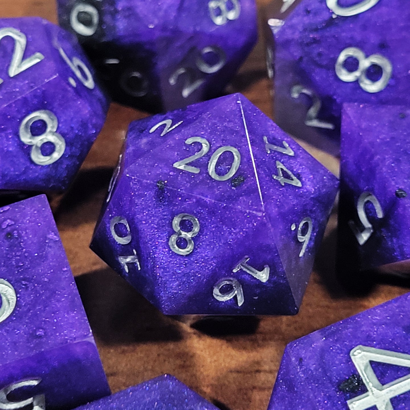 Raven - 7 piece set with Coin